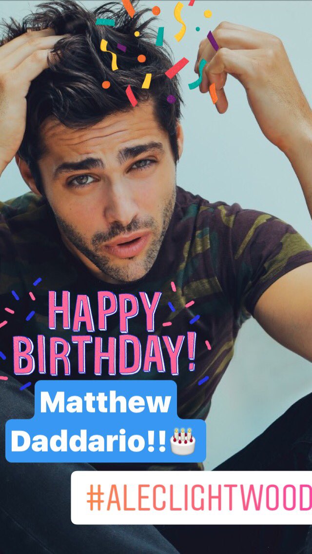 Sherry2196's tweet photo. Blessings upon blessings your special day!🎂🎉 much love on your birthday 💕#HappyBirthdayMattDaddario https://t.co/mSKHRG217K