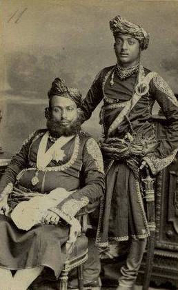 HELLOmagIndia's tweet photo. Nawab of Junagarh and his son - 1870's #HELLORoyals #Patriarchy #FatherSon https://t.co/vfofpPWHVr