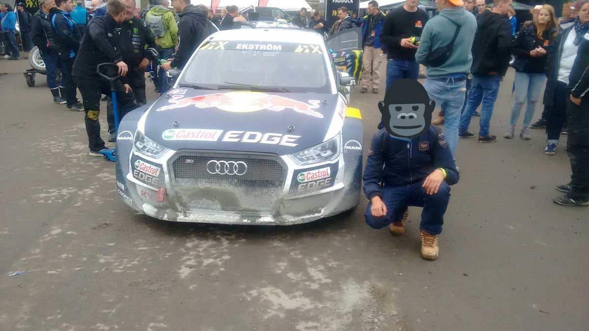 Ekström höchstpersönlich <a href="/mattiasekstroem/">Mattias Ekström</a> <a href="/EKSRX/">EKS</a> <a href="/FIAWorldRX/">FIA World Rallycross Championship</a> @EsteringRX