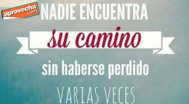 AprovechaEscape's tweet photo. Nadie encuentra su camino sin haberse perdido varias veces #FelizDomingo #1oct https://t.co/1f4sQC4wbY