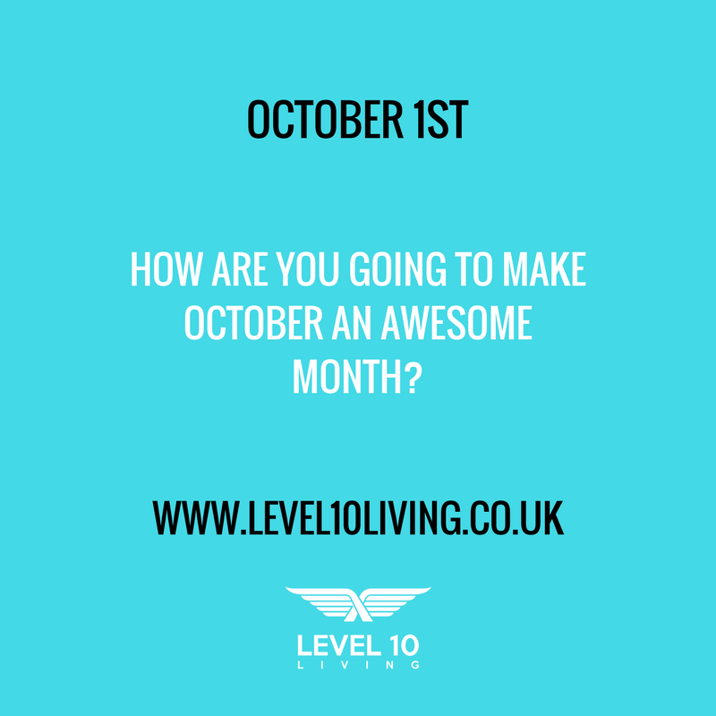 YourLevel10Life's tweet photo. What are you going to do to make October your best month yet? 👔🤔 https://t.co/TmZ7o449Lx