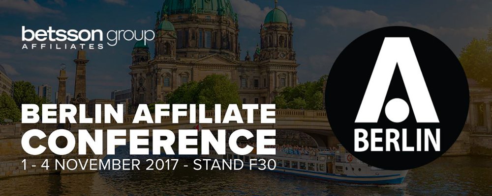 BetssonGroupAff's tweet photo. 1 Month to go!
See you in Berlin! We look forward to meeting you there.
#BetssonGroupAffiliates #Betsson #CasinoEuro #Bestafe #1month https://t.co/D7OH208uGo