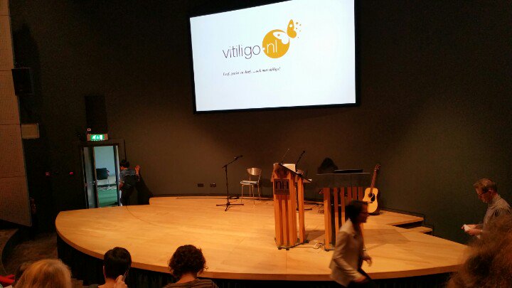 Vitiligo dag in Nunspeet.