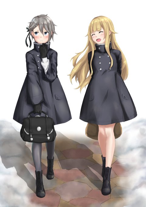 11話に出てきたコートが好きすぎて描き始めたけどプリプリ終わっちゃったよ
 #プリプリ 