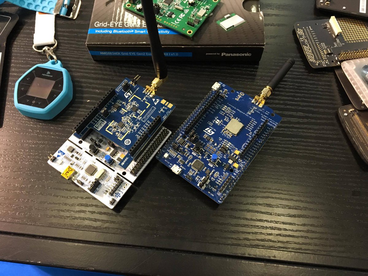 Farnell_Avnet's tweet photo. Check the latest technologies shown at @salonenova last week! #LoRa #MotoMods #WaRP7 #BBCMicrobit #BBB https://t.co/rmKwYR5TyV https://t.co/XsGSZXe1lA
