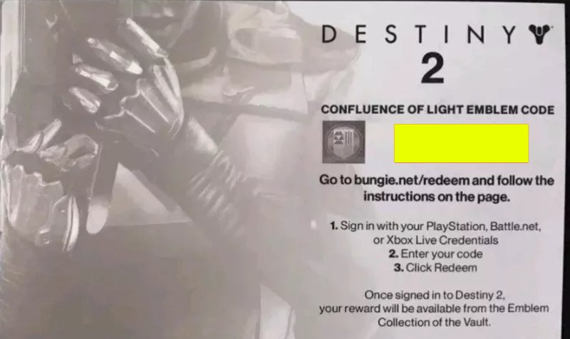 LUCKYY10P's tweet photo. Re-Tweet and Follow to enter!
Confluence of Light Destiny 2 Emblem Giveaway!
Winner will be announced (1 week) on:
https://t.co/j7o85tfWWg https://t.co/LYFGmAndJY