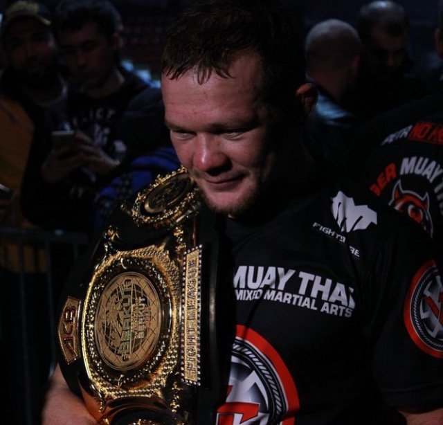 ACA_League's tweet photo. #ANDSTILL bantamweight champ Petr 'No Mercy' Yan 

#ACB71 #ACBMMA https://t.co/JT6oFvAySE