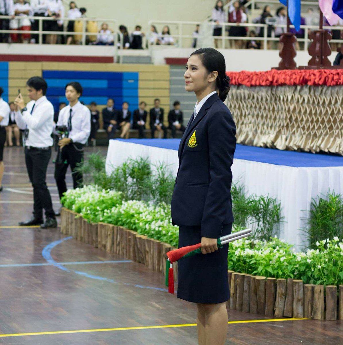 MFUworker's tweet image. ไหนๆก็ไหนๆล่ะ ✨พี่โอ้ค✨นายกการจัดการจ้า เป็นคฑากรด้วย สวยวัวตาย สวยควายวิ่ง เป็นนางแบบด้วย ครบเครื่อง แอดโคตรชอบ ❤️ #ทีมนายกสโมสรนักศึกษา