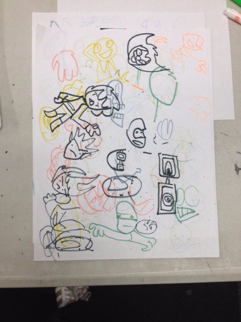 meltdownUni's tweet photo. We are SO PROUD of the work our all-ages students created during their first class at @meltdownUni!

Hundreds of years from now comic book historians are going to look back on today as the day the legendary "TIGERY, THE NINJA KID" was created! https://t.co/23OJrzofnH