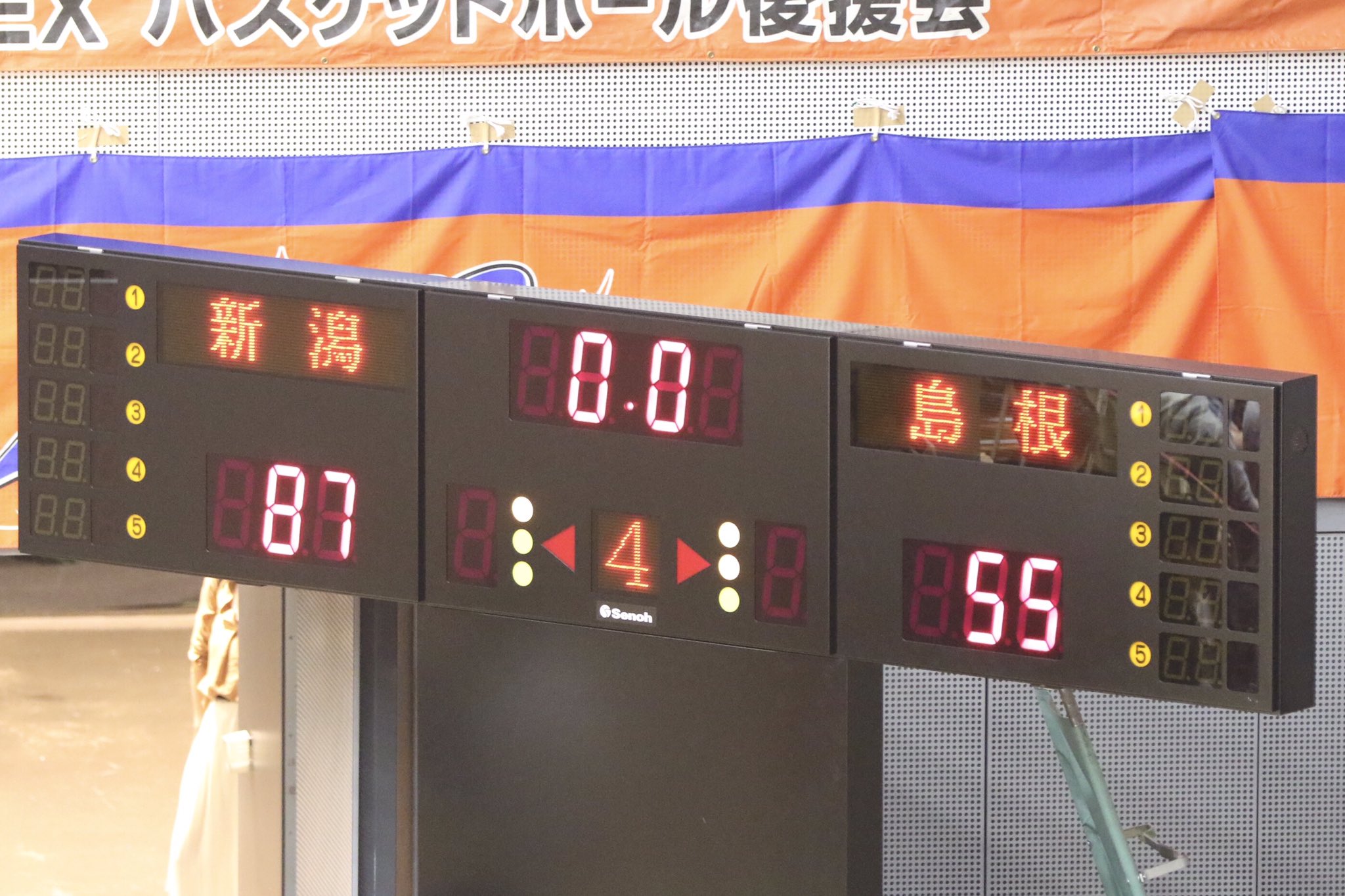 島根スサノオマジック ボード B.LEAGUE 2022-23 SEASON 第6節 島根スサノオマジックHOME戦｜VS