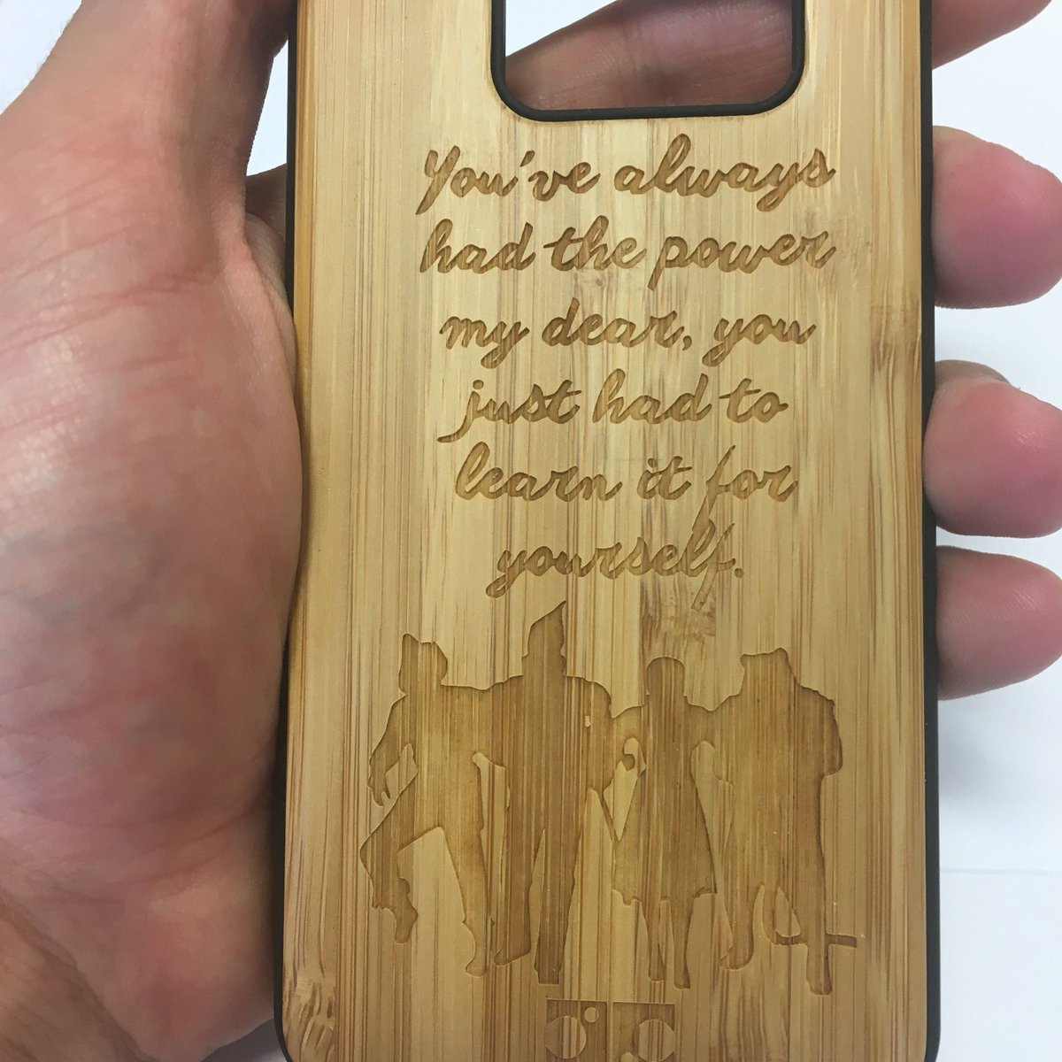 jessecrystalart's tweet photo. Wizard of Oz Bamboo Wooden Engraved Phone Case for iPhone 5/6/7 an… https://t.co/aWKnJ5DYJ2 #bamboo #BambooPhoneCase https://t.co/tYTX5WwJuL