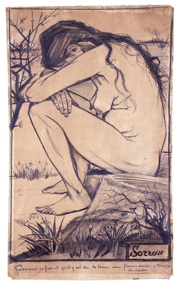 CasaLettori's tweet photo. Respiro il fresco
Che mi lascia il colore del cielo

Ungaretti

#1Ottobre

Van Gogh Dolore 1882

Gesso nero

@MolininiN @AntonellaCanto3 https://t.co/o8eiIevjIS