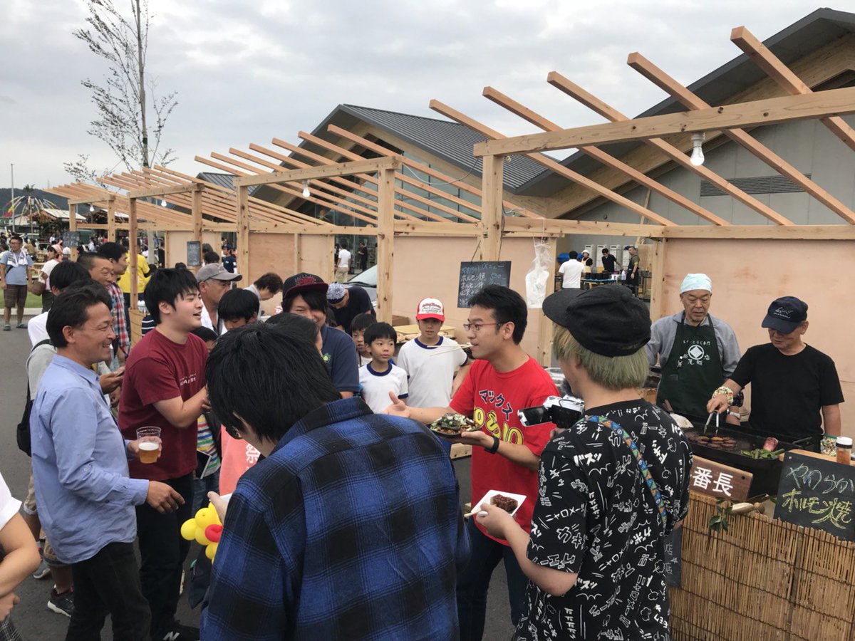 マックスむらい パズドラニコ生の前に益子の道の駅のお祭りに行ってきました