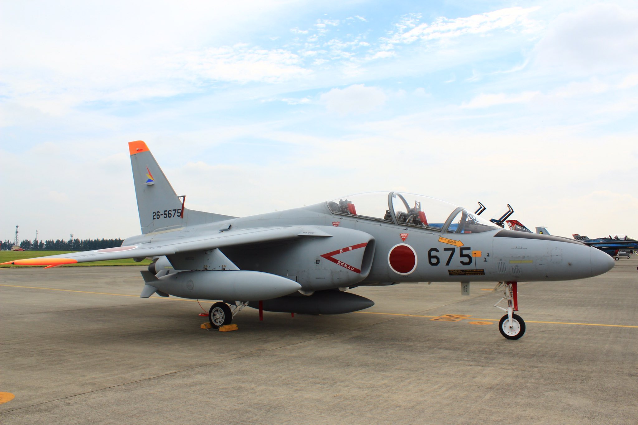 空自Tー4 卓上時計　川崎重工T-4完納式記念品 空自Tー4 卓上時計 川崎重工T-4完納式記念品