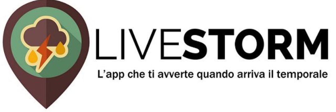 LIVESTORM l'app che ti avverte quando arriva un temporale. Scaricabile da oggi