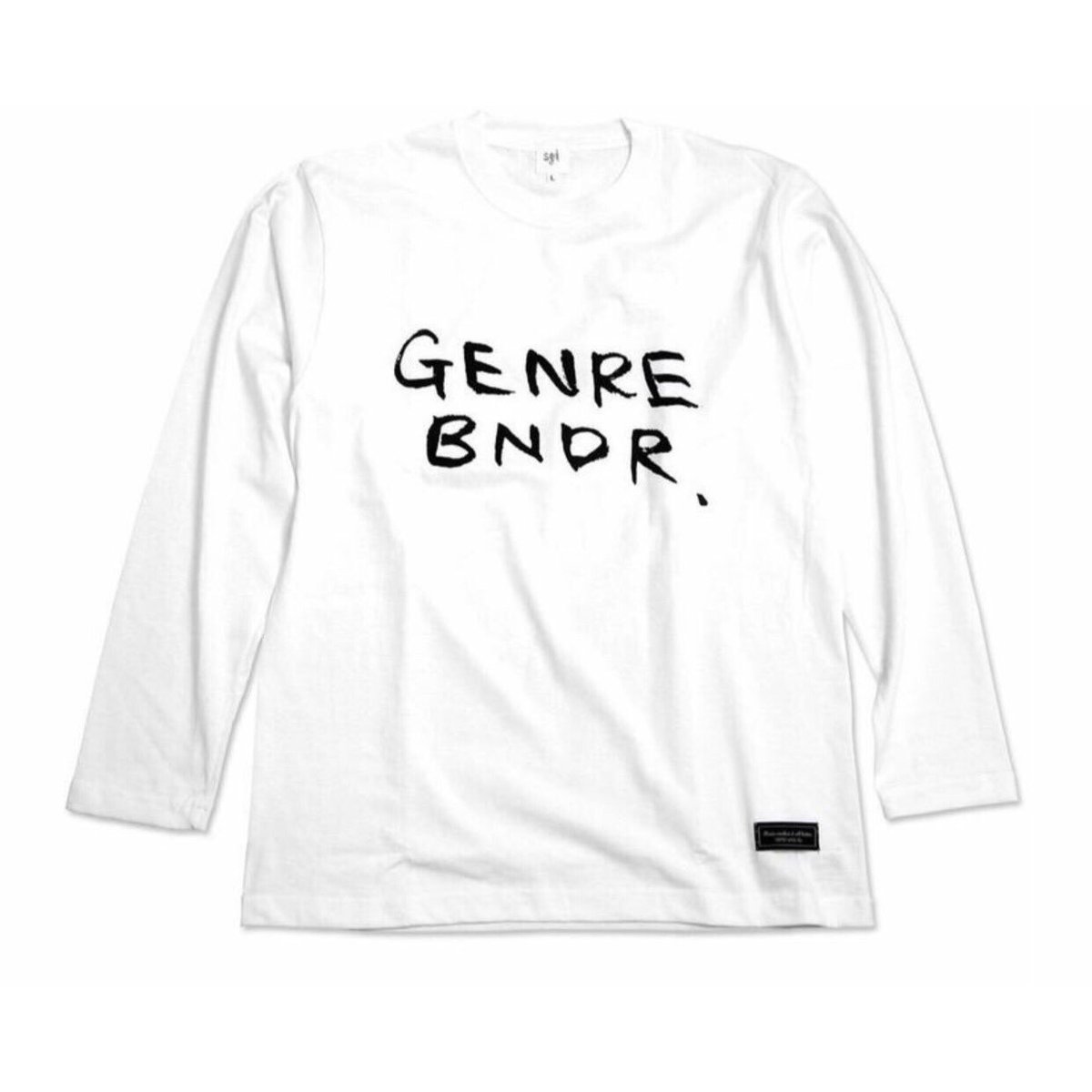 RESTORATION_HKD's tweet photo. GENRE BNDR. （ジャンルベンダー）

” Long-Sleeve T-shirt ”
¥4,800 TAX IN

”US SIZE HANDS K Long-Sleeve”
¥7,560 TAX IN
 
本日より店頭にて
発売しております！ https://t.co/pEYghkGJIv