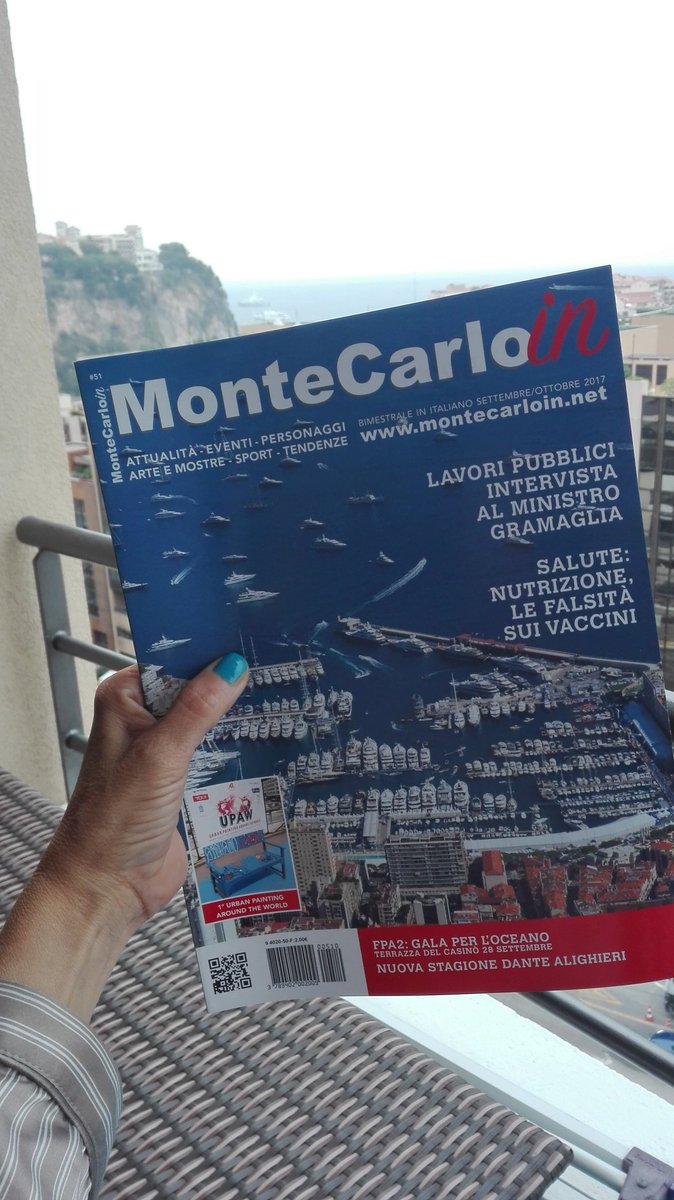 Bonjour #MonteCarloIn n°51 è in edicola a pagina 39 #RaccontiDaMonaco