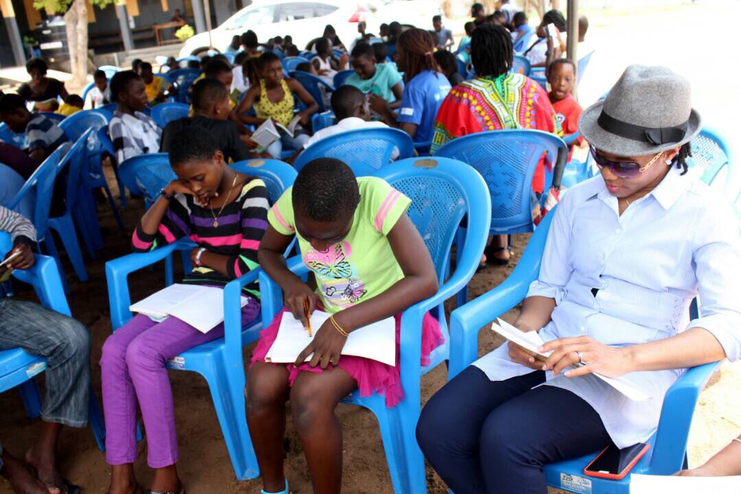 thenanaaba's tweet photo. We read with MP for Klottey Korle, Dr. Zanetor Agyeman-Rawlings, yesterday. It was a lovely day. #raisingreadersgh #shelterforeducation https://t.co/c35NEt4L2V
