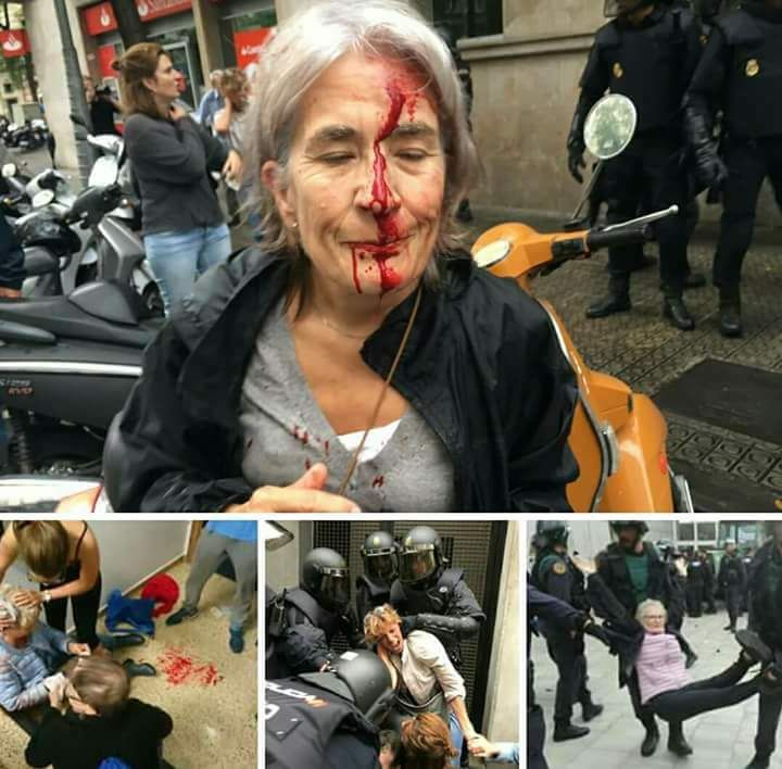 calcosares's tweet photo. Mienten. Los medios mienten. #Votarem #CatalanReferendum #1Oct https://t.co/FW8Gx7S7v2