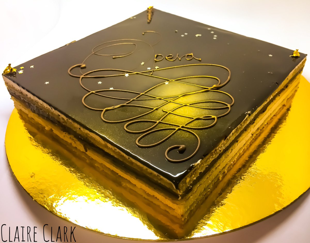 CClarkAcademy's tweet image. We like our Coffee in Cake! The Classic Opera for #lInternationalCoffeeDay a SHOWSTOPPER dessert for #GBBO #puddingweek