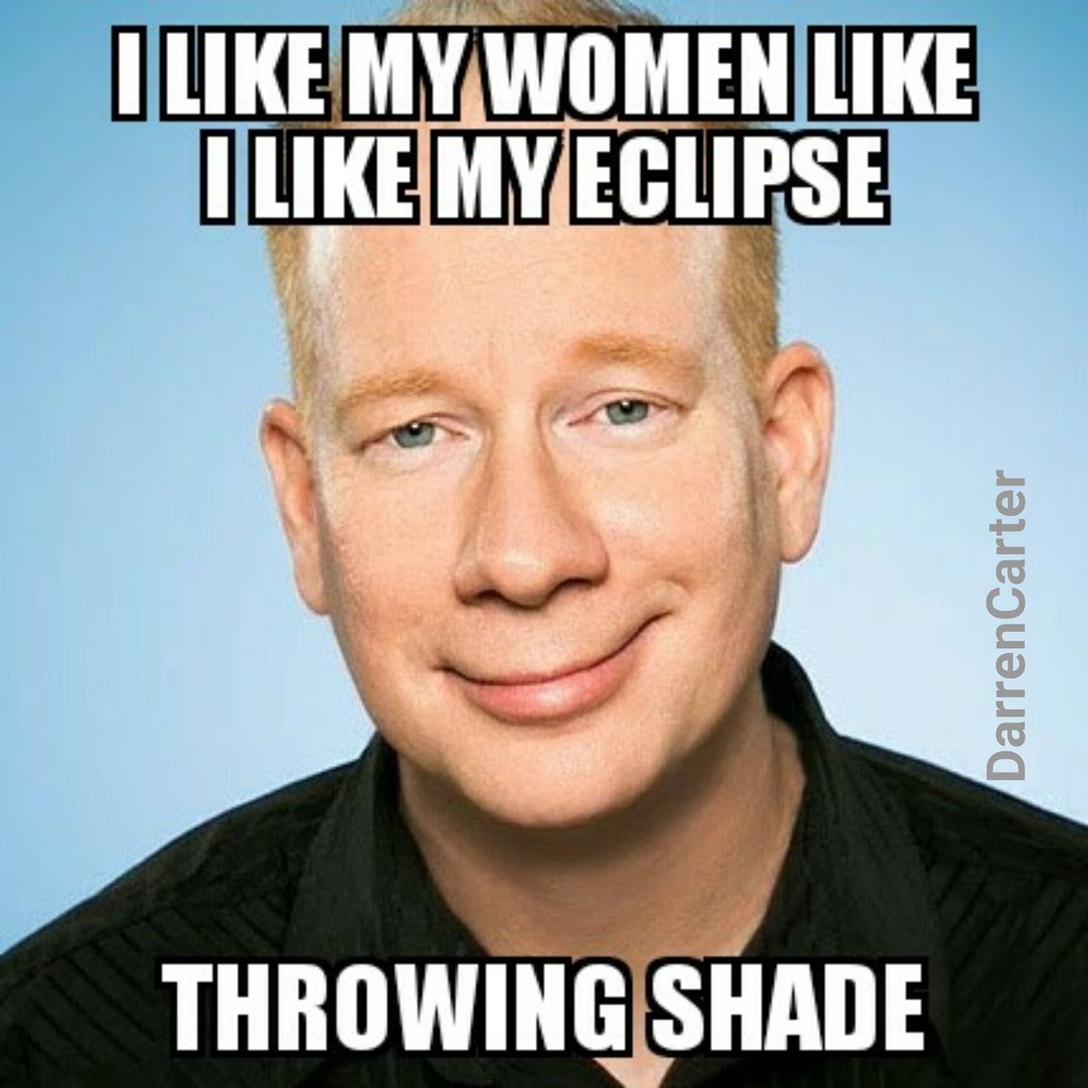 DarrenCarter's tweet image. #Throwback #EclipseSolar2017 #jokes
