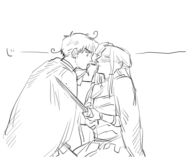 おっ久々にすげー羅ゲルっぽいの描けたぞ(※羅ゲル) 