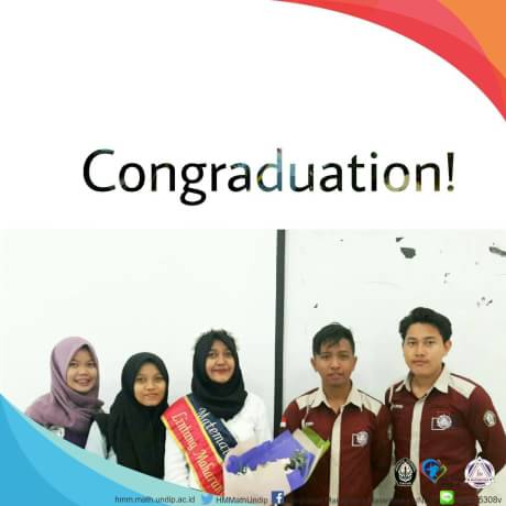 [CONGRATULATION]

Selamat kepada
LINTANG MAHARANI, S. Si.
Yang telah menyelesaikan sidang skripsi pada Selasa, 29 Agustus 2017.