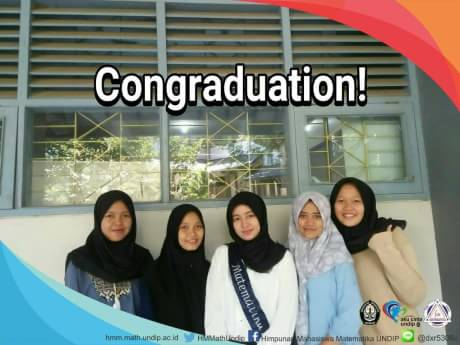 [CONGRATULATION]

Selamat kepada
SANDRA OLIVIA P. , S.Si.
Yang telah menyelesaikan sidang skripsi pada Jumat, 22 September 2017.