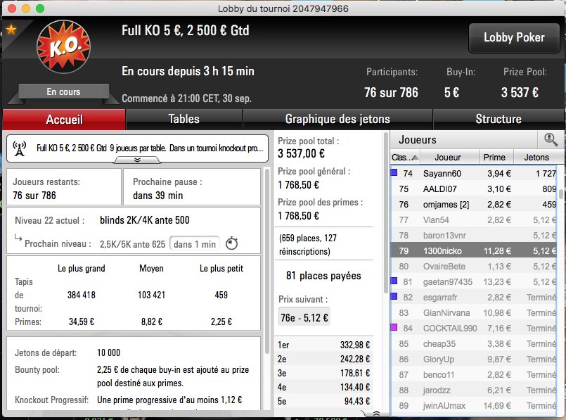 Las1300Nicko's tweet photo. #poker @PokerStarsFR #2itm #sitandgo 😂😂😂😂 https://t.co/rePWKNbo3f