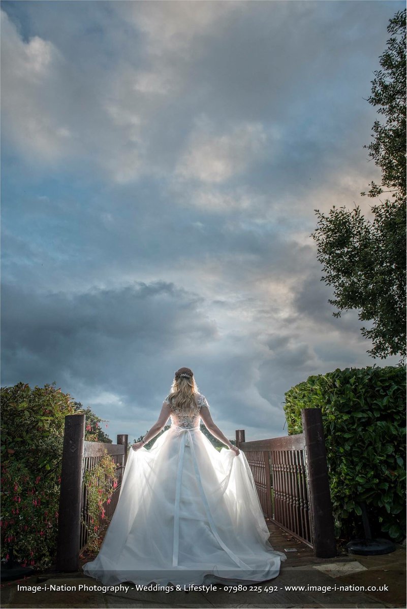 image_i_nation's tweet photo. The bride at @KingsCroftHotel yesterday dodging the rain #kingscroft #weddingday https://t.co/V8SwTjTBni