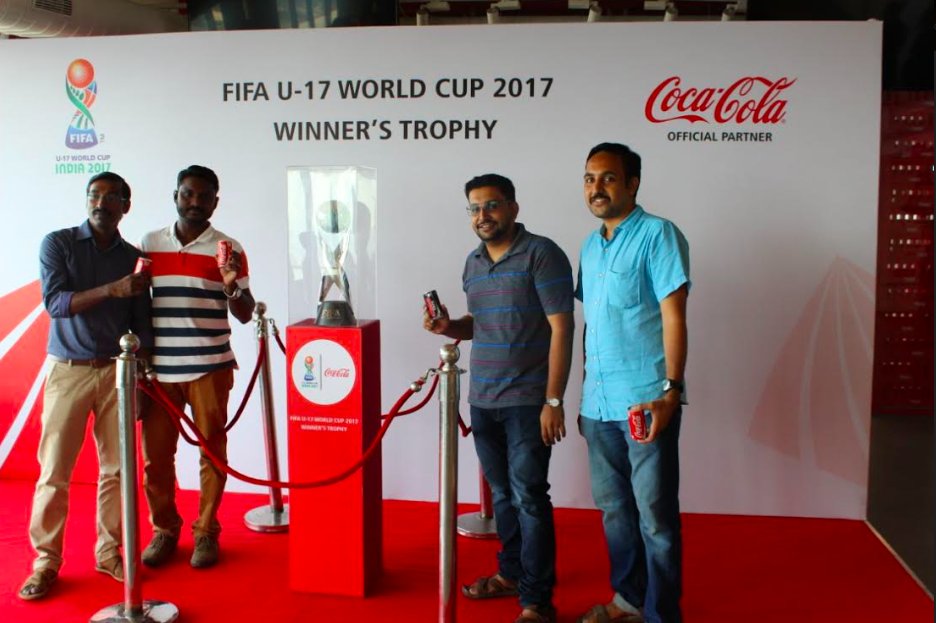 Goan_Senorita's tweet photo. This did increase my love for football. #FIFATrophyExperience #FIFAU17WC #FootballWithCocaCola @CocaCola_Ind https://t.co/NwHVYYMwQ7