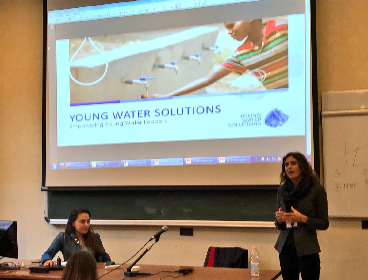 We take #water for granted, but it’s not a given for many. YoungWaterSolutions are changing that youngwatersolutions.org #ShapeEU17 <a href="/antovag/">Antonella Vagliente</a>