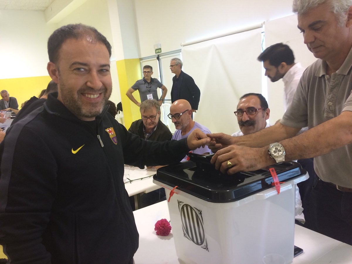 jesusgellida's tweet photo. Ja he #votat en el #referendumCAT per construir la #RepubliCAT99 #1O https://t.co/EwL5kWp5WN