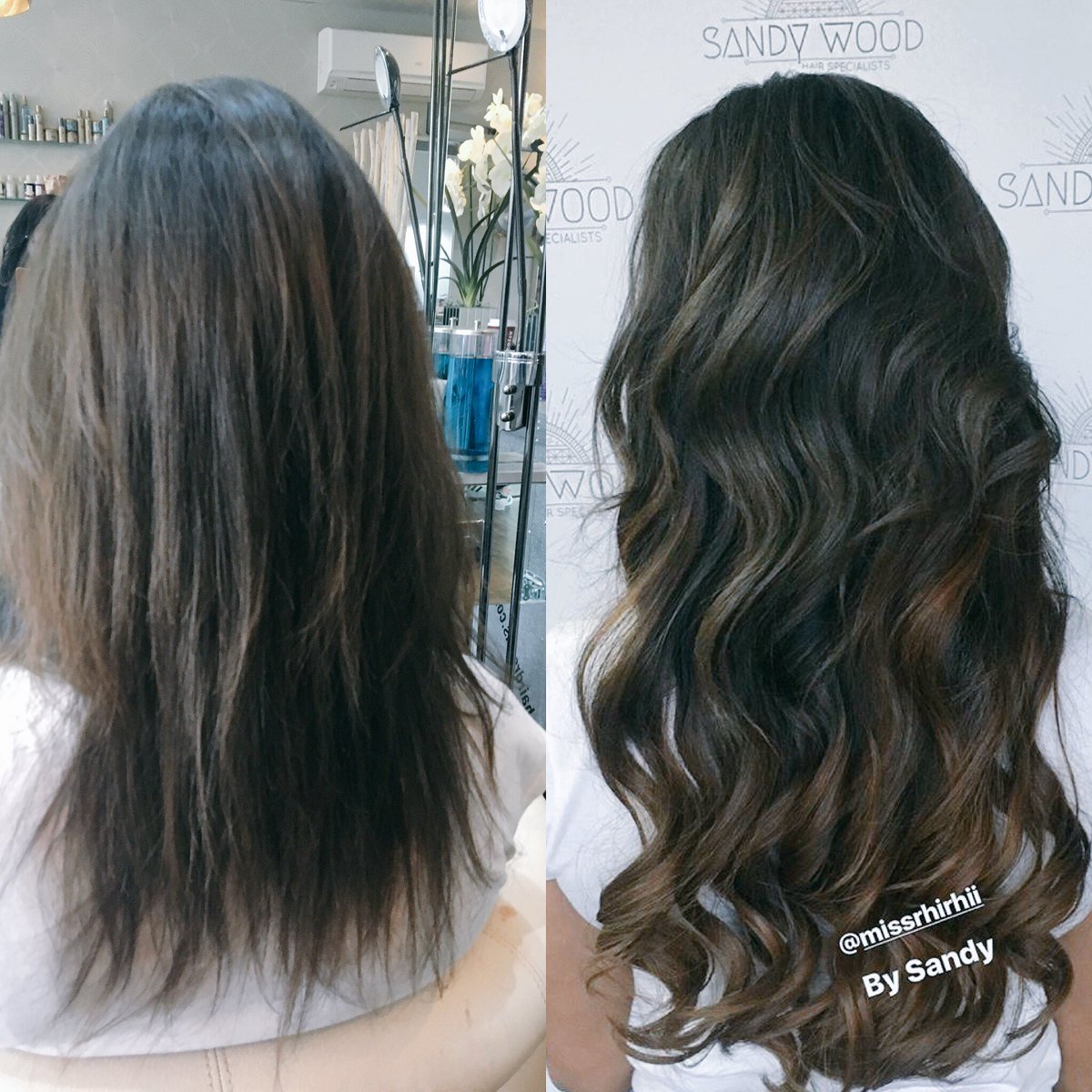 SW1HB's tweet image. Beautiful waves and fantastic length created using #hairsorare and #microwave technique for Rhiann