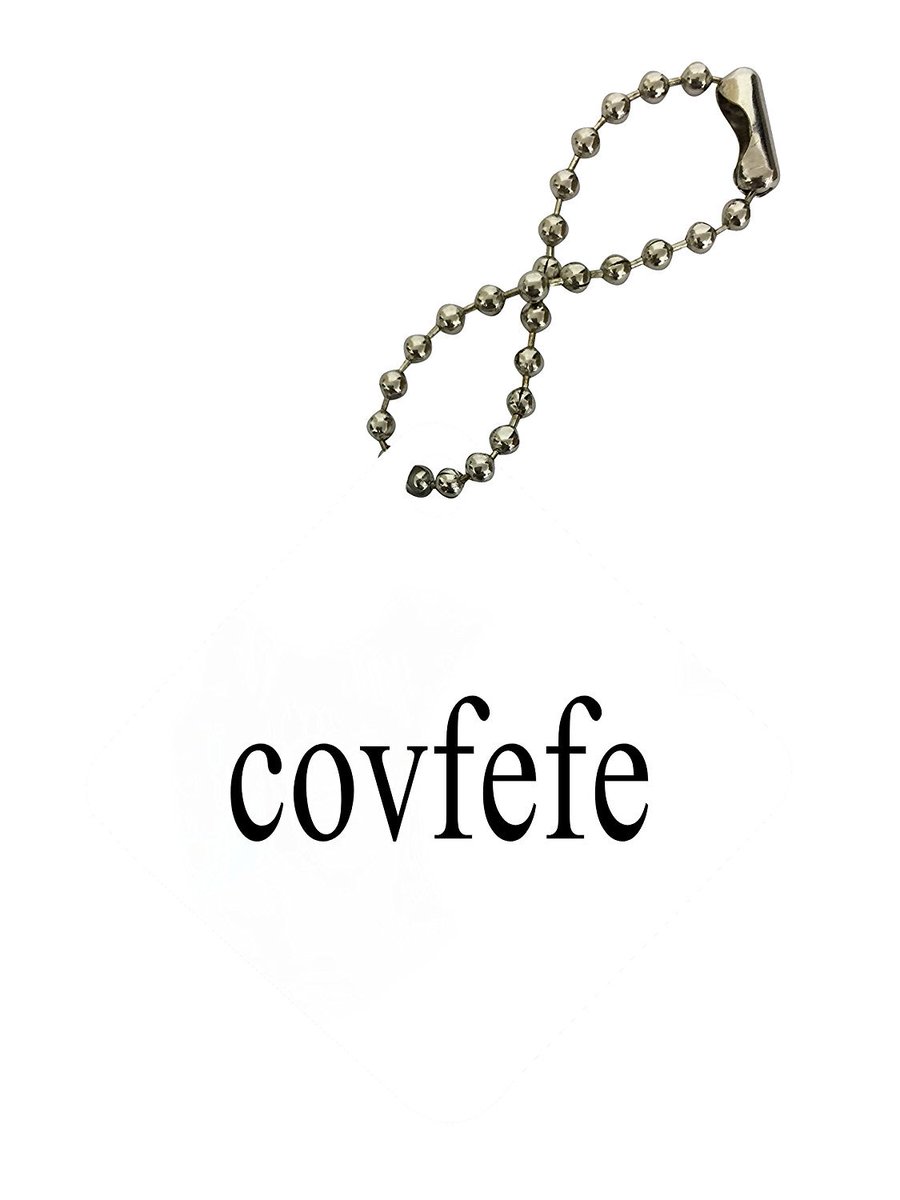 TAdesigns_info's tweet image. Covfefe Funny Quote Design Pattern Image Diamond Keychain by Trendy Accessories available at amazon.com/dp/B071ZQJCXJ #customizedkeychain
