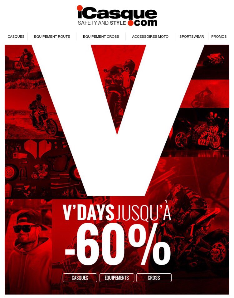 iCasque's tweet photo. Les #VDAYS avec le plein de promos sur @iCasque ... โ๏ธ https://t.co/lBbLuR3IoC