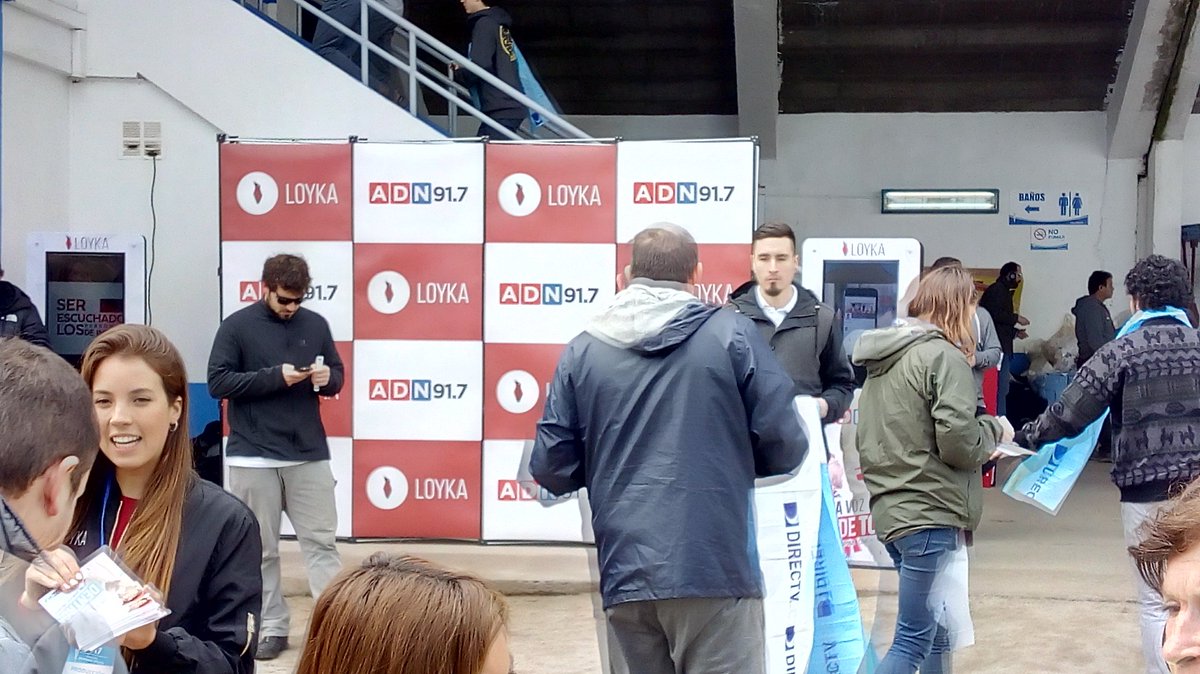 loyka_app's tweet photo. ¡Vengan a visitarnos en nuestro Stand @loyka_app @adnradiochile  y participen por una camiseta del gran #CristianAlvarez @CruzadosSADP https://t.co/CPtyIMIBEK