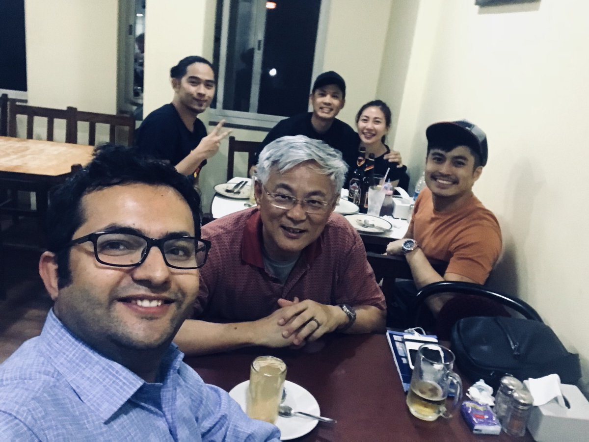RajneeshB's tweet photo. Awesome meeting with Ky Pung, our former President of Society of Asian Journalists. #ACFJ @ateneodemanilau https://t.co/UUjeJw5iID