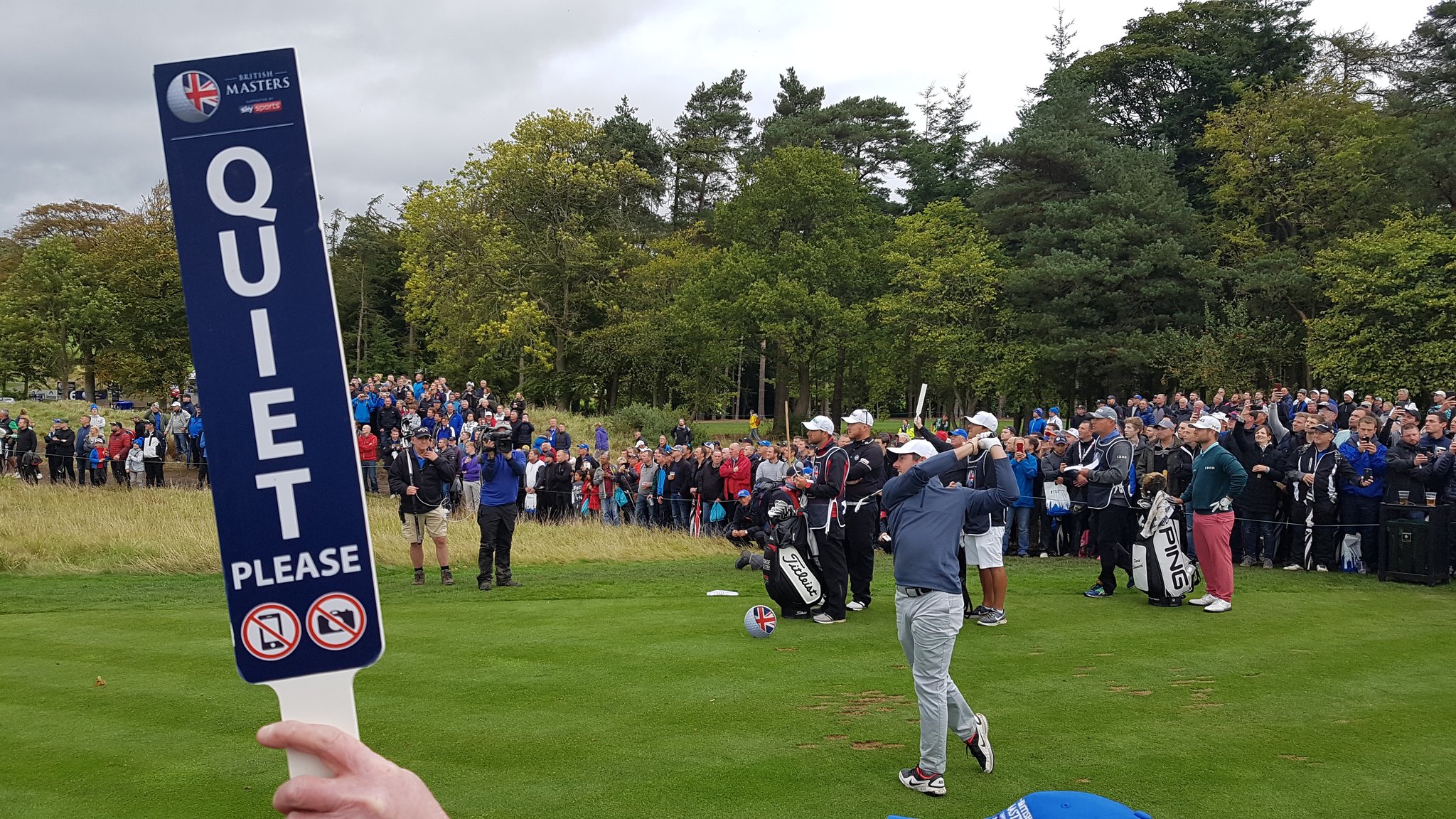 Quiet Please Sign Golf