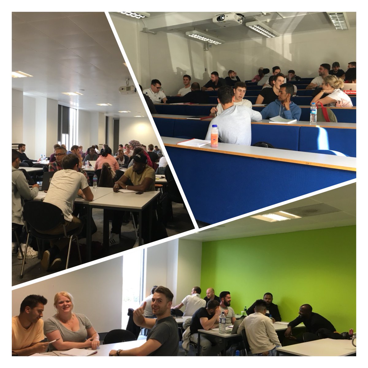 We are looking forward to teaching our new intake of surveying students <a href="/KingstonUni/">Kingston University</a>. We  had a very good first week. Good luck!