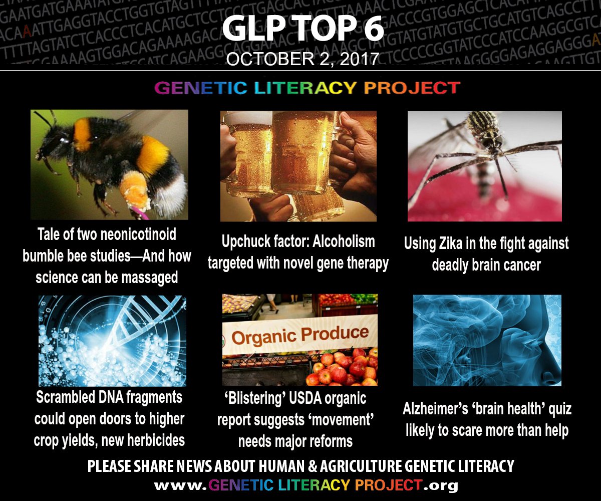 GeneticLiteracy's tweet photo. From this past week, here are the #GLPTop6 among many great stories on human and agricultural genetics: https://t.co/btDUVbnaNq https://t.co/NKGDdR65Md