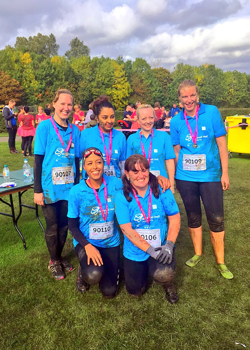 BHallAcademy's tweet image. Congratulations to Team BHA on completing @raceforlife Muddy Run 2017 #muddyrun #BHAmazing #cancerresearch #sandwell
