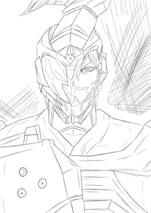 仮面ライダーサソード

#絵描きさんと繋がりたい 
#絵描きの輪 
#イラスト基地 
#線画 