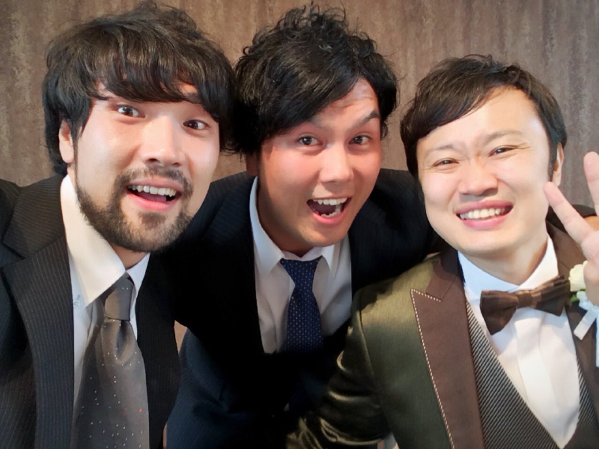 ｔａｋａ ｃ V Twitter 昨日は 結婚式 I Have No のpv作ってくれた高校の同級生の結婚式 ヒゲの人は 歌詞カード製作にも手伝ってもらった友人 想い入れの強い大好きな友人の結婚式ほど 泣けるものはない