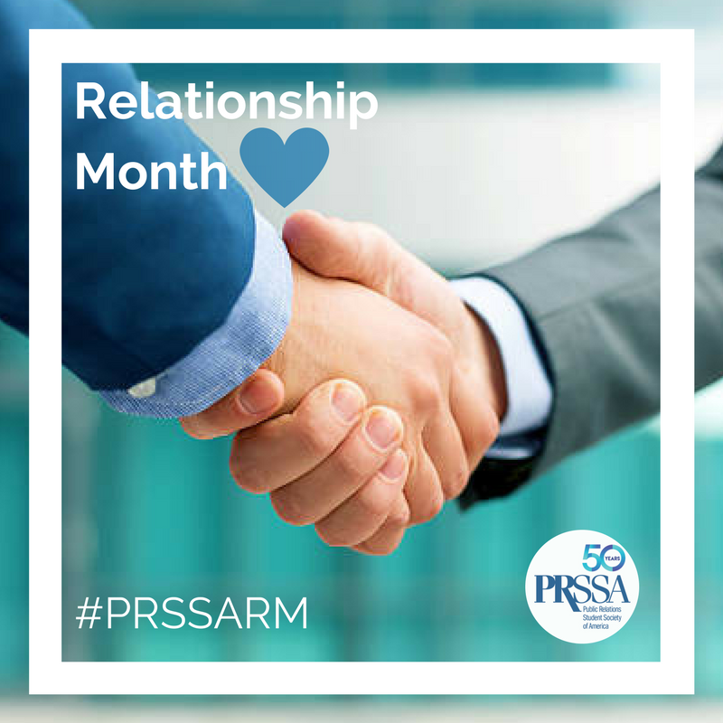 prssaofficial's tweet photo. Not only does October bring us #PRSSANC, but it also brings us PRSSA Relationship Month. Happy #PRSSARM! https://t.co/yH122wBWa0