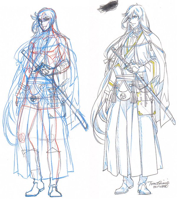 立ちポーズのtwitterイラスト検索結果 古い順