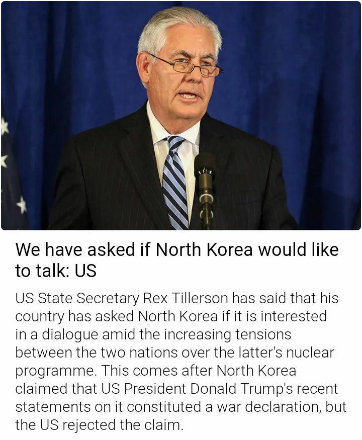 #USA trying to talk to #NorthKorea ? Fucking for virginity? #Trump