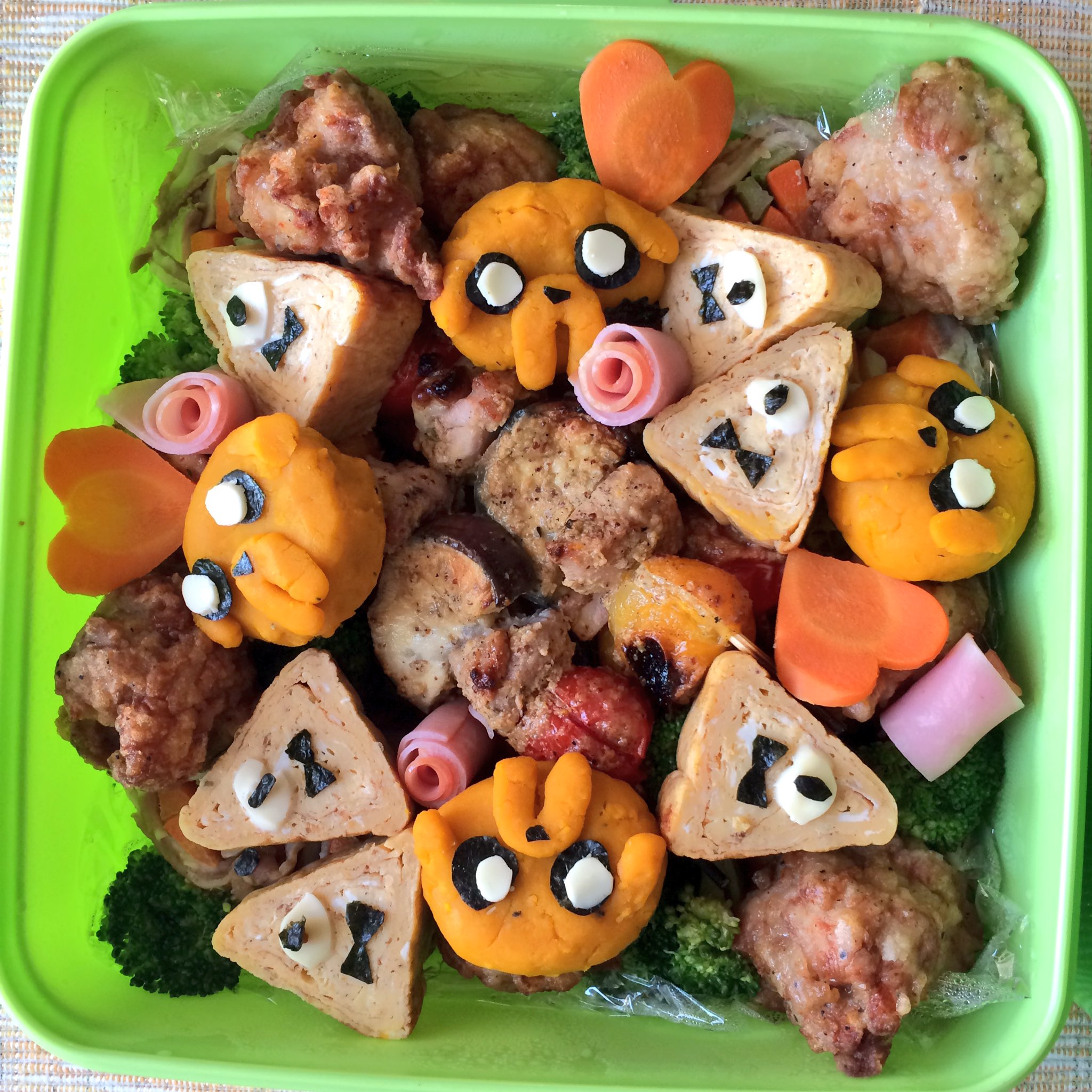 たわし Pa Twitter がんばって作ったお弁当見て 海外アニメ キャラ弁 T Co Tvej6dafwn Twitter