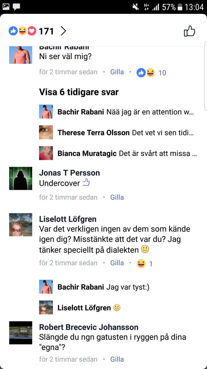 Chris_Halvorsen's tweet photo. Det är bekräftat att en av "vänsterextremisterna" som gav sig på polisen igår är Bechir Rabani. Han erkänner detta på sin FB. #inganazister https://t.co/NUGkohqzSZ