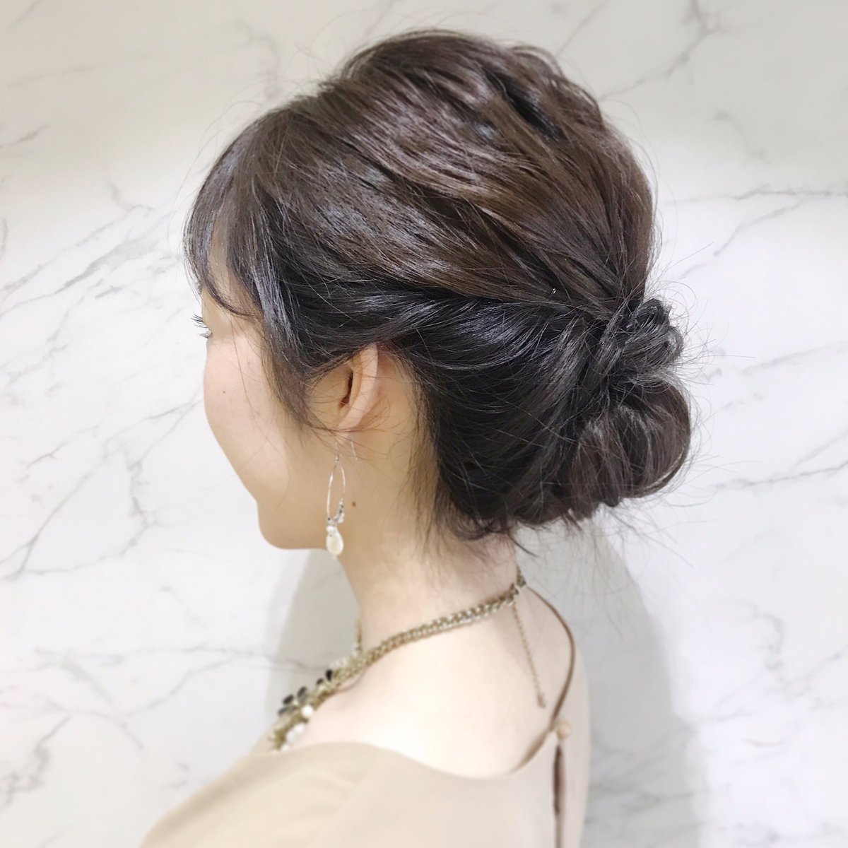 二次会ヘアアレンジ